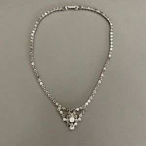 Vintage BELLE rhinestone necklace